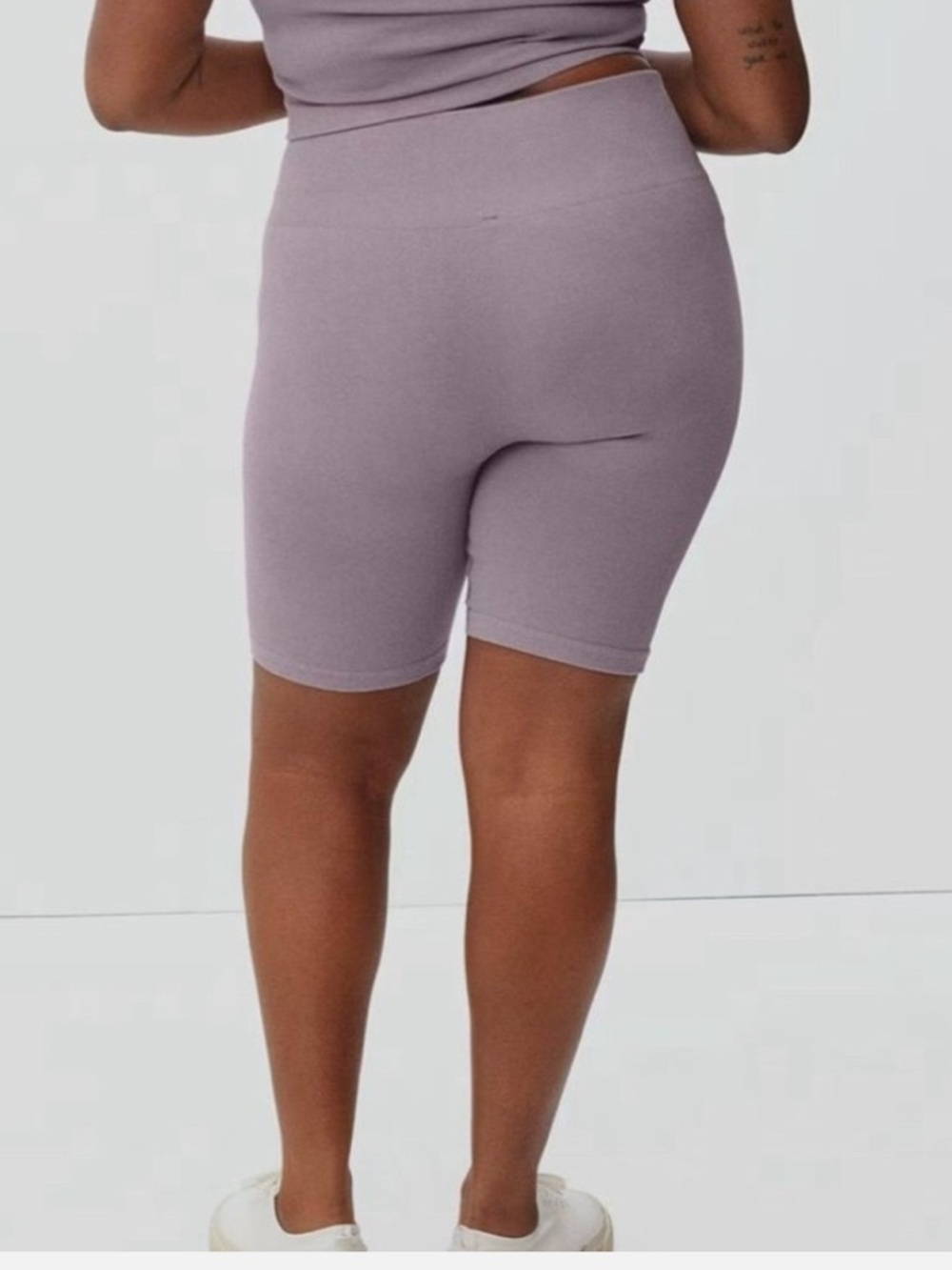 Everlane The Seamless Bike Short Light Purple Size XL/XXL NWT - Picture 4 of 10